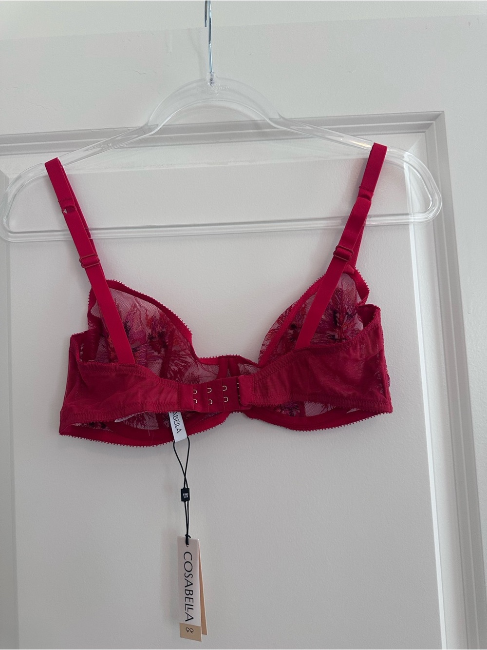 Cosabella Masaai Balconette Bra Mystic Red - Picture 4 of 6